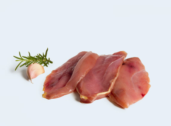 Fasanenbrüste o. Knochen und Haut