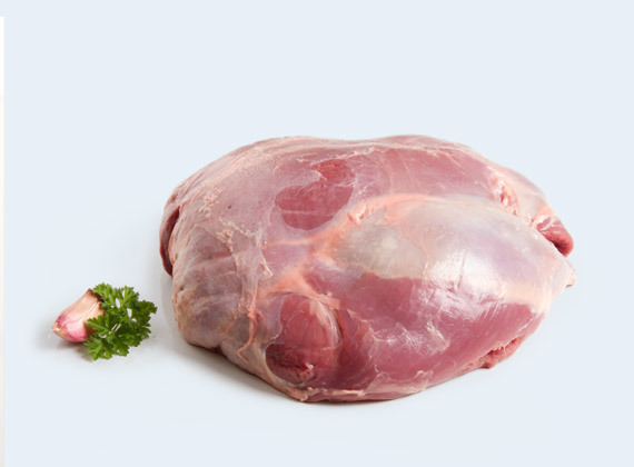 Keule ausgelöst ohne Knochen